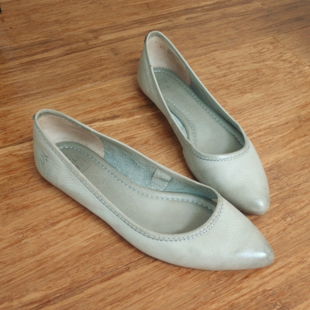 Frye ballet flats light turquoise 6.5M